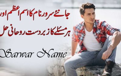 Sarwar Name Meaning In Urdu